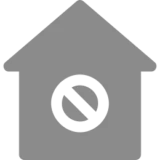 No entry house symbol